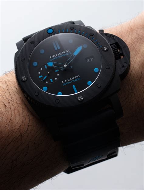 panerai carbotech submersible|panerai submersible carbotech 47mm pam01616.